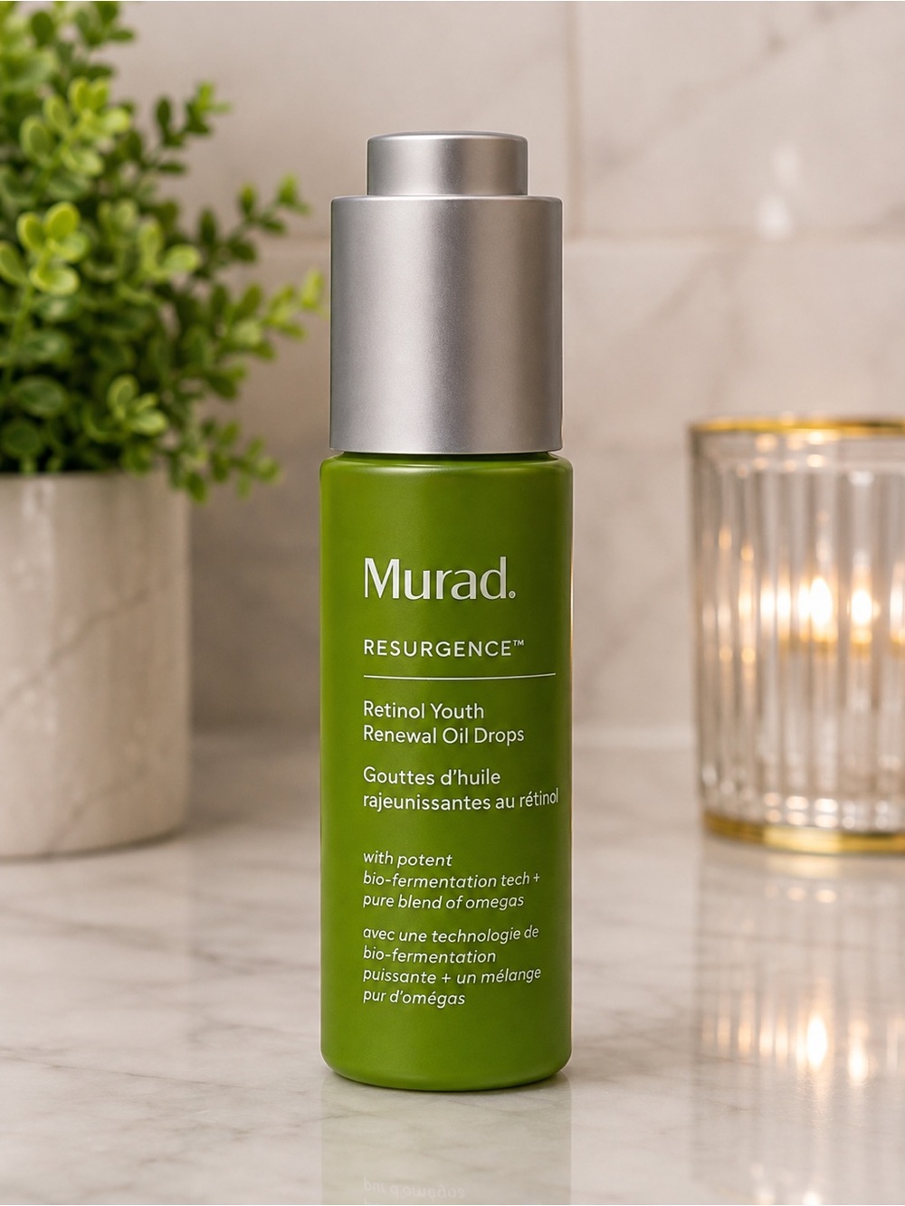 Murad Retinol Youth Renewal Oil Drops 30ml/1oz NEW IN BOX Anti-aging